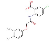 5-chloro-2-{[(3,4-dimethylphenoxy)acetyl]amino}benzoic acid