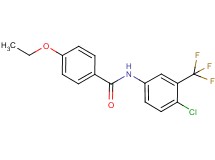 N-[4-chloro-3-(trifluoromethyl)phenyl]-4-ethoxybenzamide