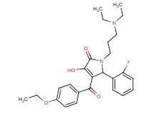 1-[3-(diethylamino)propyl]-4-(4-ethoxybenzoyl)-5-(2-fluorophenyl)-3-hydroxy-1,5-dihydro-2H-pyrrol-2-one