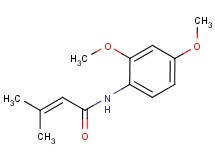 N-(2,4-dimethoxyphenyl)-3-methyl-2-butenamide