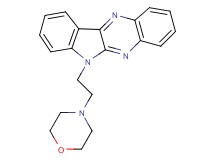 6-[2-(4-morpholinyl)ethyl]-6H-indolo[2,3-b]quinoxaline