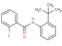 N-(2-tert-butylphenyl)-2-fluorobenzamide