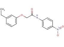 2-(3-ethylphenoxy)-N-(4-nitrophenyl)acetamide