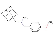 (1-adamantylmethyl)(4-methoxybenzyl)methylamine hydrochloride