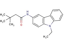 N-(9-ethyl-9H-carbazol-3-yl)-3,3-dimethylbutanamide