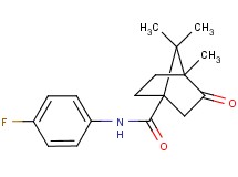 N-(4-fluorophenyl)-4,7,7-trimethyl-3-oxobicyclo[2.2.1]heptane-1-carboxamide