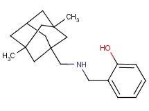 2-({[(3,5-dimethyl-1-adamantyl)methyl]amino}methyl)phenol hydrochloride