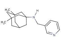 (3,5-dimethyl-1-adamantyl)(3-pyridinylmethyl)amine hydrochloride