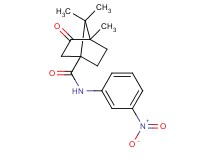 4,7,7-trimethyl-N-(3-nitrophenyl)-3-oxobicyclo[2.2.1]heptane-1-carboxamide