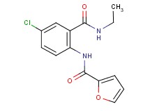 N-{4-chloro-2-[(ethylamino)carbonyl]phenyl}-2-furamide