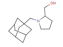 [1-(1-adamantylmethyl)-2-pyrrolidinyl]methanol hydrochloride