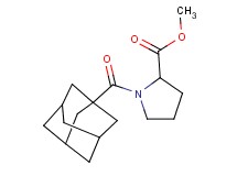 methyl 1-(1-adamantylcarbonyl)prolinate