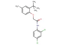2-(2-tert-butyl-4-methylphenoxy)-N-(2,4-dichlorophenyl)acetamide