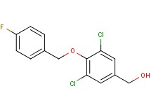 {3,5-dichloro-4-[(4-fluorobenzyl)oxy]phenyl}methanol