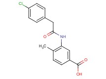3-{[(4-chlorophenyl)acetyl]amino}-4-methylbenzoic acid