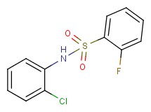 N-(2-chlorophenyl)-2-fluorobenzenesulfonamide