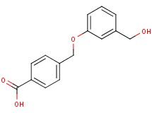 4-{[3-(hydroxymethyl)phenoxy]methyl}benzoic acid