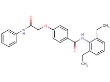 4-(2-anilino-2-oxoethoxy)-N-(2,6-diethylphenyl)benzamide