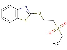 2-{[2-(ethylsulfonyl)ethyl]thio}-1,3-benzothiazole