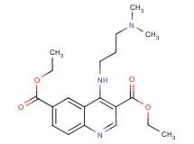 diethyl 4-{[3-(dimethylamino)propyl]amino}-3,6-quinolinedicarboxylate