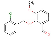 2-[(2-chlorobenzyl)oxy]-3-methoxybenzaldehyde