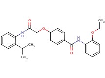 N-(2-ethoxyphenyl)-4-{2-[(2-isopropylphenyl)amino]-2-oxoethoxy}benzamide