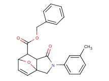 benzyl 3-(3-methylphenyl)-4-oxo-10-oxa-3-azatricyclo[5.2.1.0~1,5~]dec-8-ene-6-carboxylate