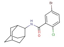 N-2-adamantyl-5-bromo-2-chlorobenzamide