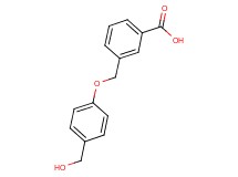 3-{[4-(hydroxymethyl)phenoxy]methyl}benzoic acid