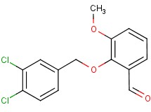 2-[(3,4-dichlorobenzyl)oxy]-3-methoxybenzaldehyde