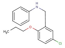 (5-chloro-2-propoxybenzyl)phenylamine