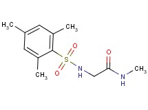 N~2~-(mesitylsulfonyl)-N~1~-methylglycinamide