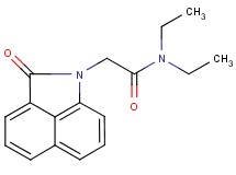 N,N-diethyl-2-(2-oxobenzo[cd]indol-1(2H)-yl)acetamide