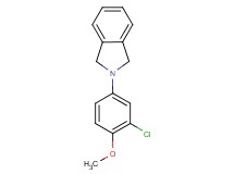 2-(3-chloro-4-methoxyphenyl)isoindoline