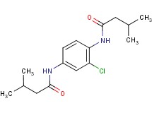 N,N'-(2-chloro-1,4-phenylene)bis(3-methylbutanamide)