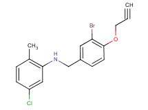 N-[3-bromo-4-(2-propyn-1-yloxy)benzyl]-5-chloro-2-methylaniline