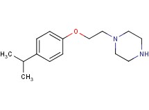 1-[2-(4-isopropylphenoxy)ethyl]piperazine hydrochloride