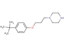 1-[3-(4-tert-butylphenoxy)propyl]piperazine oxalate
