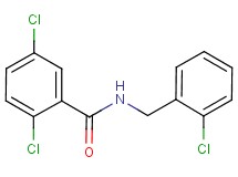 2,5-dichloro-N-(2-chlorobenzyl)benzamide