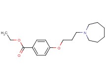 ethyl 4-[3-(1-azepanyl)propoxy]benzoate oxalate