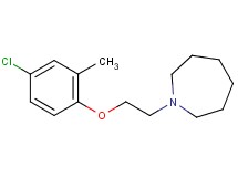 1-[2-(4-chloro-2-methylphenoxy)ethyl]azepane oxalate