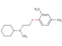 N-[2-(2,4-dimethylphenoxy)ethyl]-N-methylcyclohexanamine oxalate