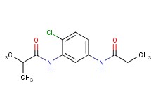 N-[2-chloro-5-(propionylamino)phenyl]-2-methylpropanamide