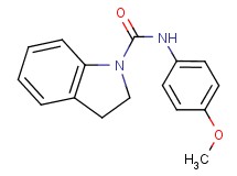 N-(4-methoxyphenyl)-1-indolinecarboxamide