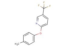 2-(4-methylphenoxy)-5-(trifluoromethyl)pyridine