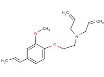 N-allyl-N-{2-[2-methoxy-4-(1-propen-1-yl)phenoxy]ethyl}-2-propen-1-amine oxalate