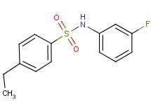 4-ethyl-N-(3-fluorophenyl)benzenesulfonamide