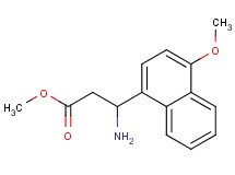 methyl 3-amino-3-(4-methoxy-1-naphthyl)propanoate hydrochloride