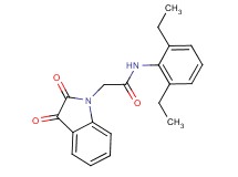 N-(2,6-diethylphenyl)-2-(2,3-dioxo-2,3-dihydro-1H-indol-1-yl)acetamide