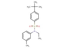 4-tert-butyl-N-ethyl-N-(3-methylphenyl)benzenesulfonamide